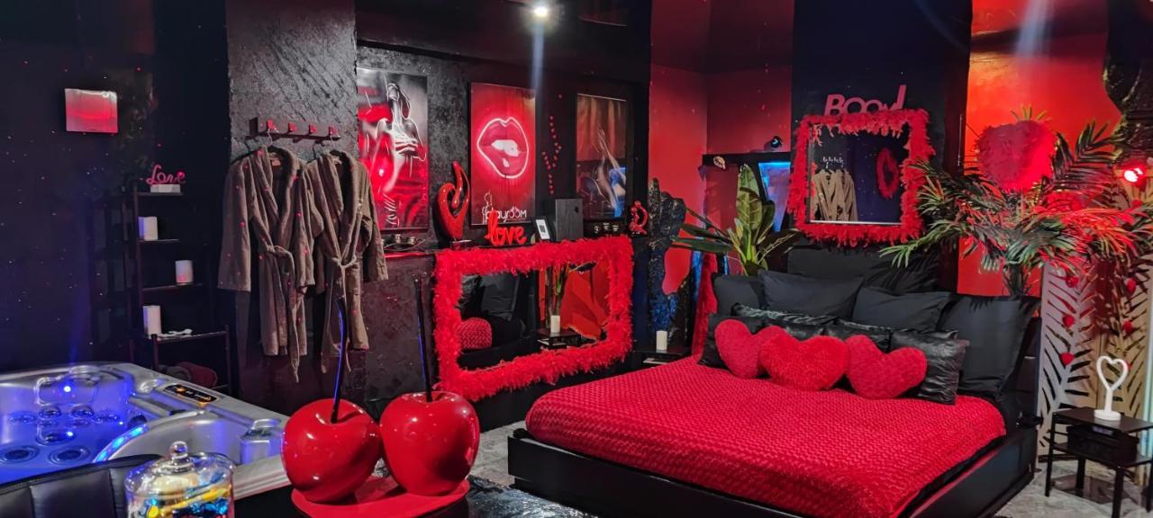 Loft Romantique Hammam Spa Privatif Playroom Grenoble Exterior foto