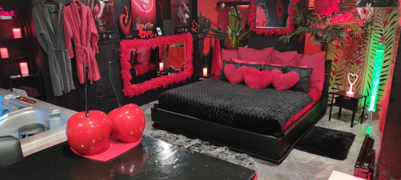 Loft Romantique Hammam Spa Privatif Playroom Grenoble Exterior foto