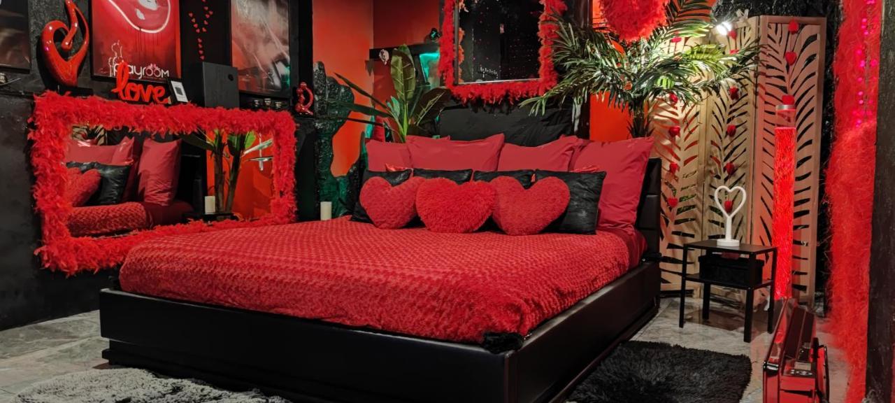 Loft Romantique Hammam Spa Privatif Playroom Grenoble Quarto foto