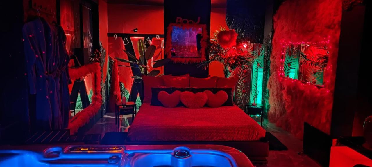 Loft Romantique Hammam Spa Privatif Playroom Grenoble Quarto foto